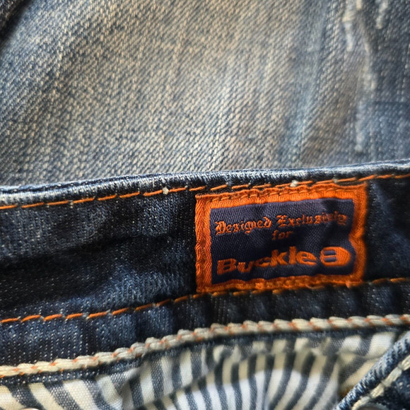 Rock Revival Capri Women's 28 Karlie Dark Wash - Picture 8 of 16